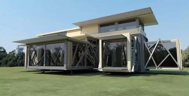 集裝箱秒變大別墅,可移動(dòng)折疊,在哪都能安個(gè)